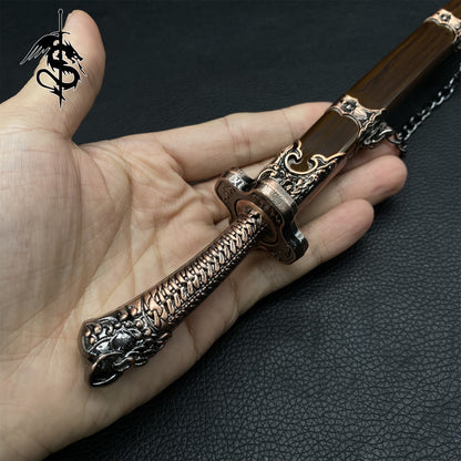 Chinese Wildgoose Wing Sword Metal Replica