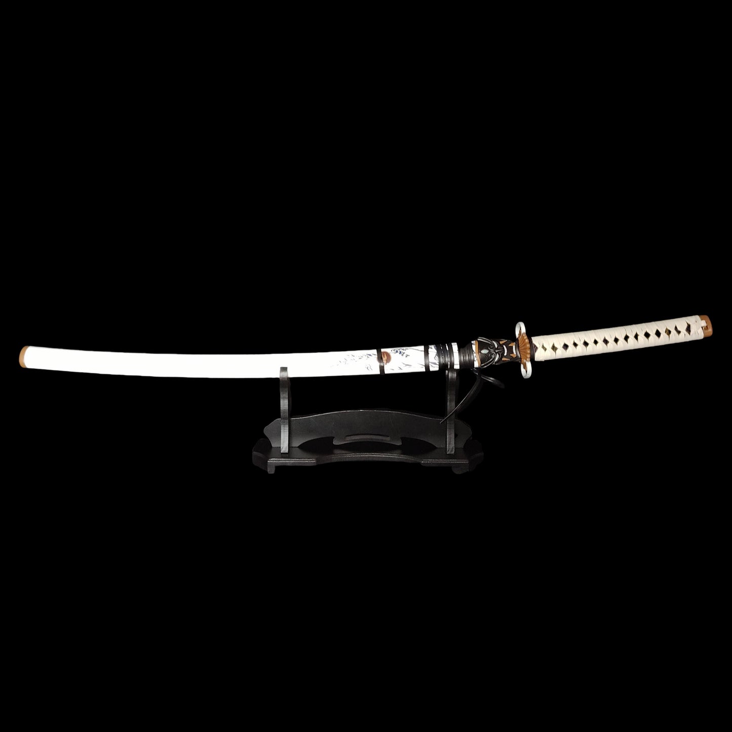 Life-Size Sword Katana Wooden Display Stand