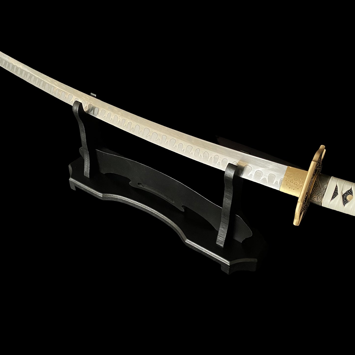 Life-Size Sword Katana Wooden Display Stand