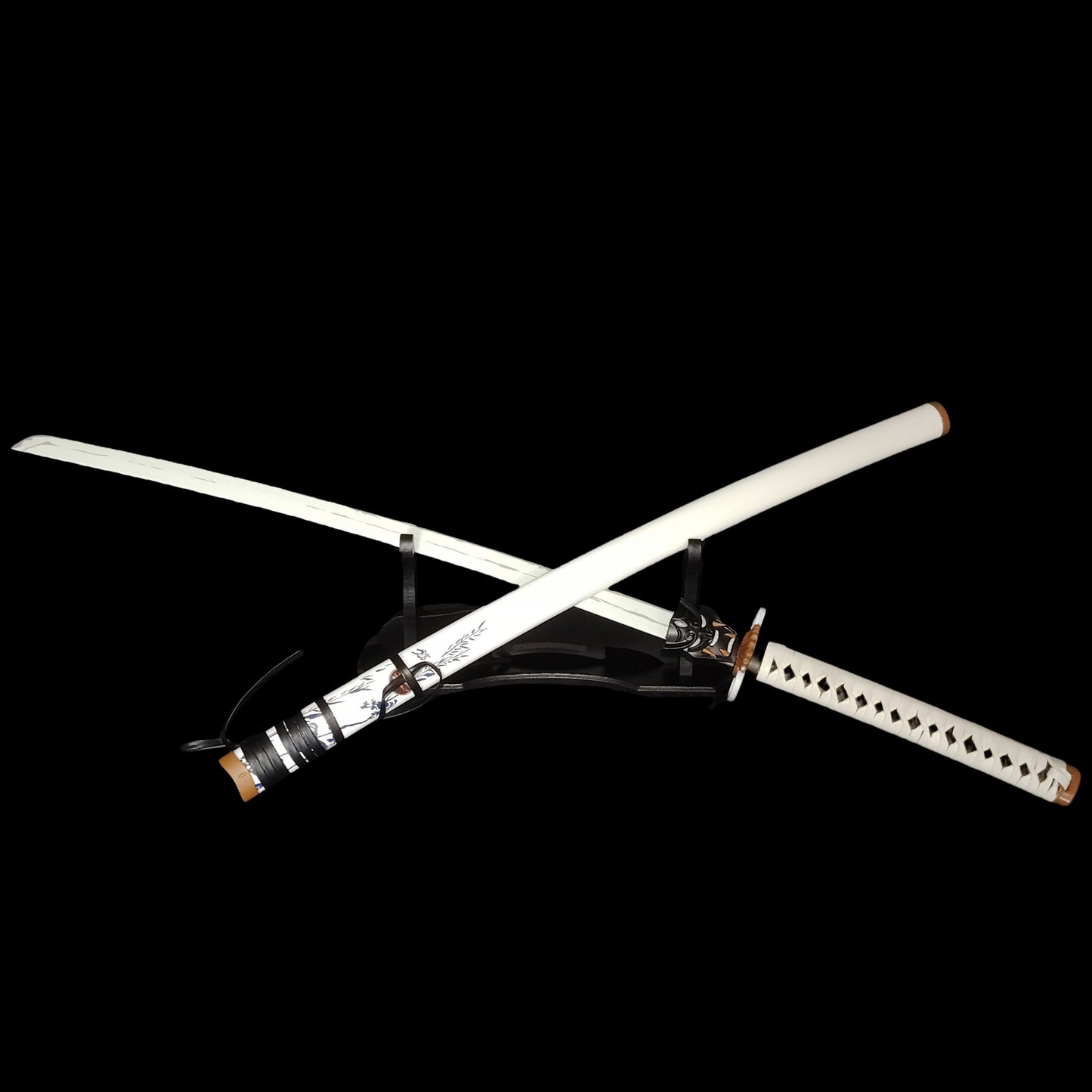 Life-Size Sword Katana Wooden Display Stand