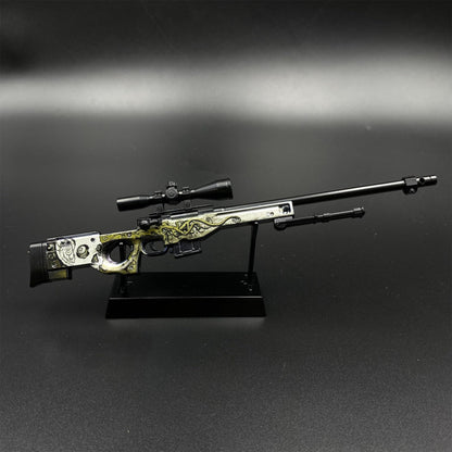 Hot Game CS2 Worm God AWP Metal Replica Game Prop Collectible