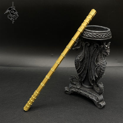 Ancient Cold Weapon Mini Wrought Copper Staff Metal Replica