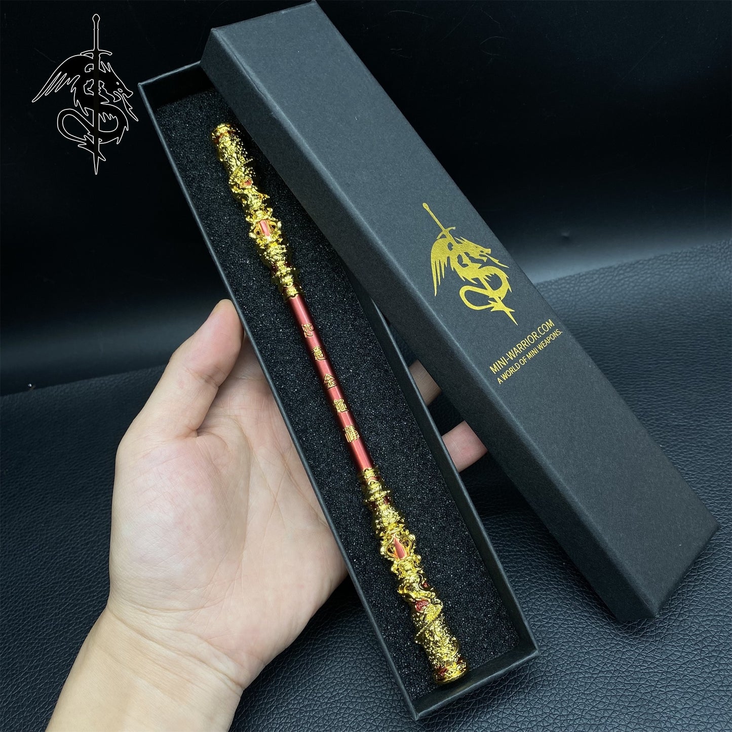 Wukong Staff Monkey King Bar Metal Replica 8.7''