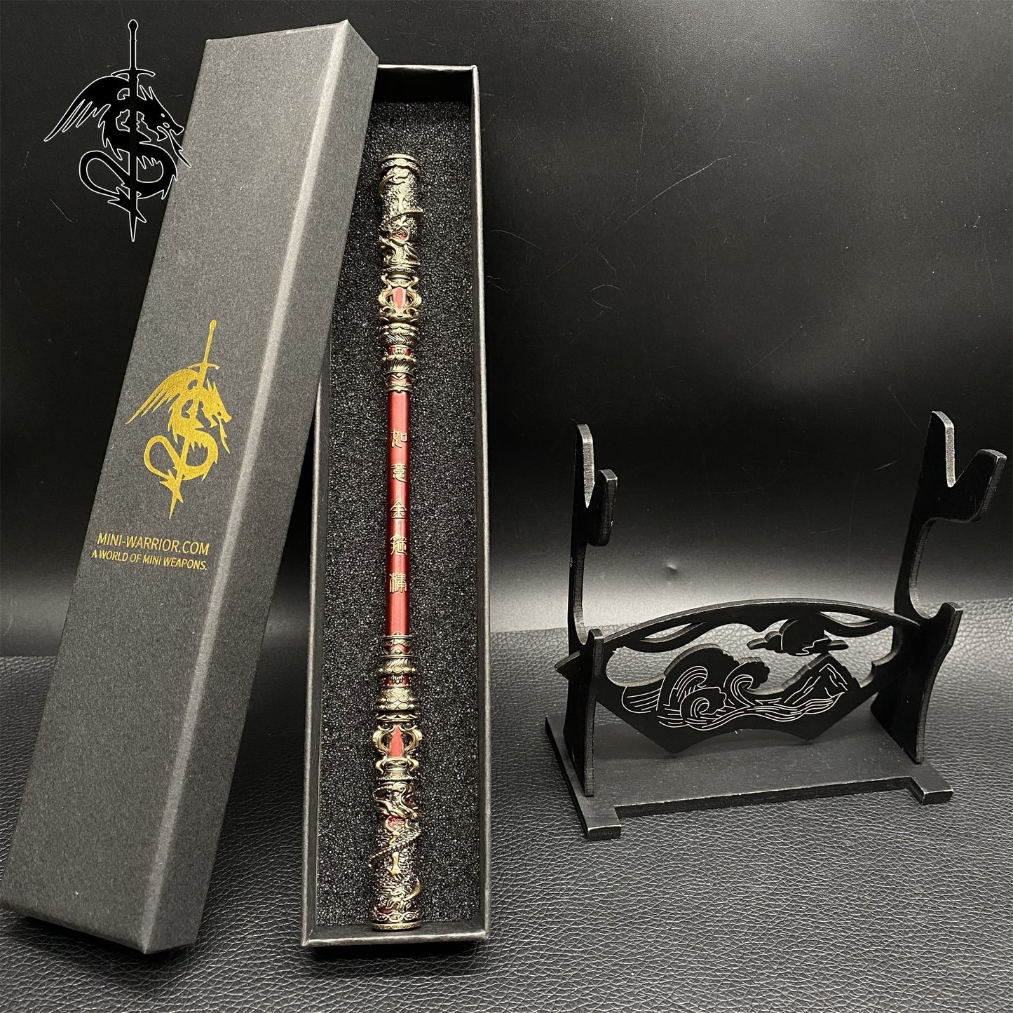 Wukong Staff Monkey King Bar Metal Replica 8.7''