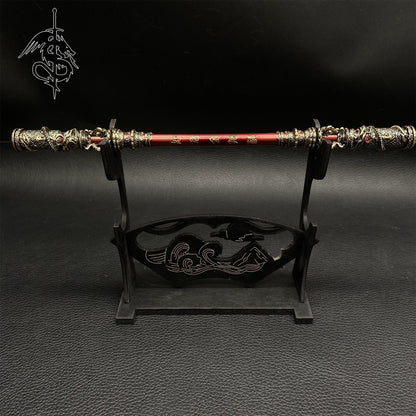 Wukong Staff Monkey King Bar Metal Replica 8.7''