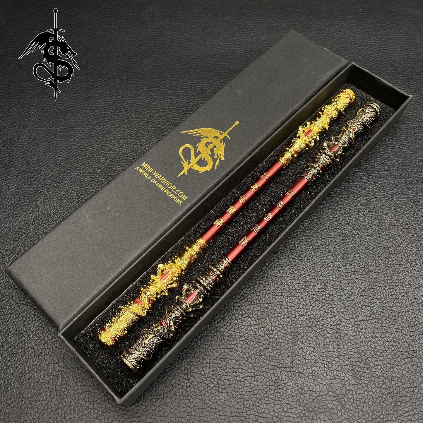 Wukong Staff Monkey King Bar Metal Replica 8.7''