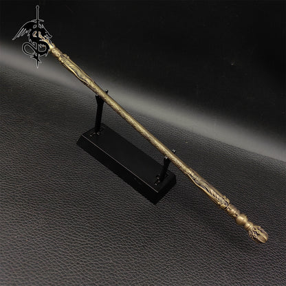 Wukong Staff Sun WuKong Weapon Metal Golden Cudgel Ruyi Jingu Bang 