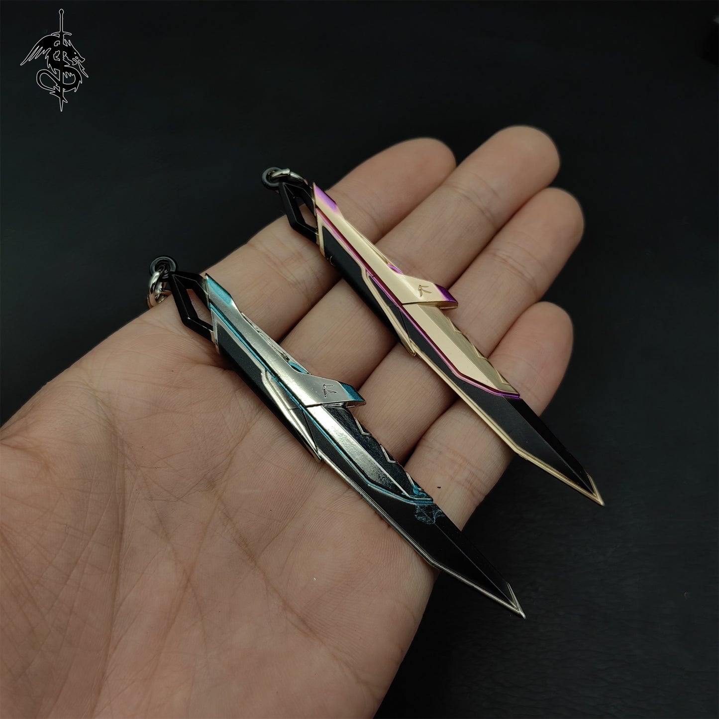 Mini XERØFANG Knife Metal keychain