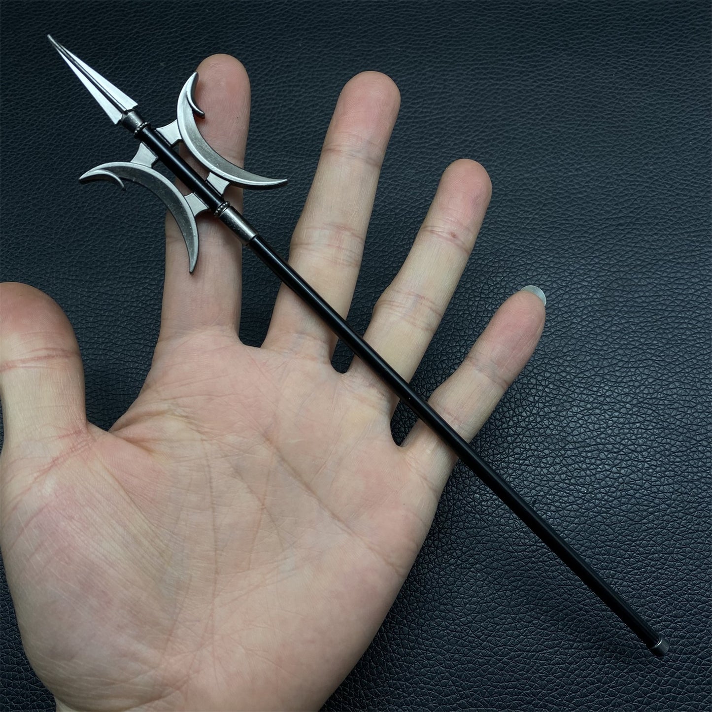 Tang Dynasty General Xue Ding Shan Ancient Halberd Miniature