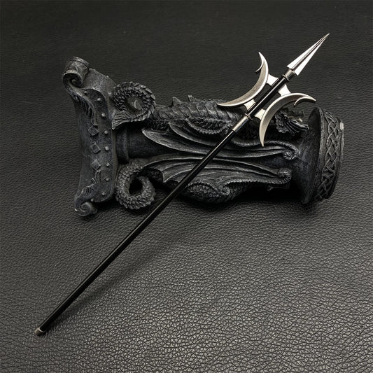 Tang Dynasty General Xue Ding Shan Ancient Halberd Miniature