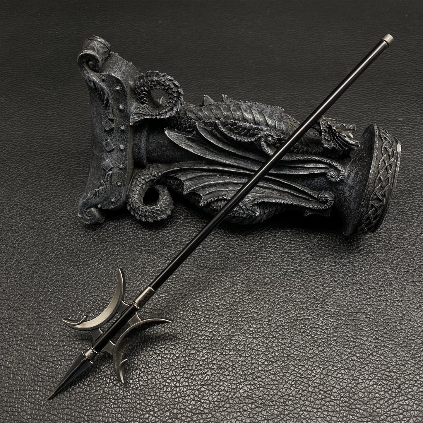 Tang Dynasty General Xue Ding Shan Ancient Halberd Miniature
