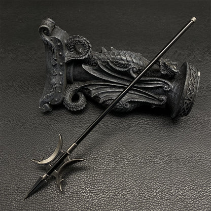 Tang Dynasty General Xue Ding Shan Ancient Halberd Miniature