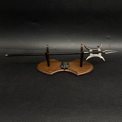 Tang Dynasty General Xue Ding Shan Ancient Halberd Miniature