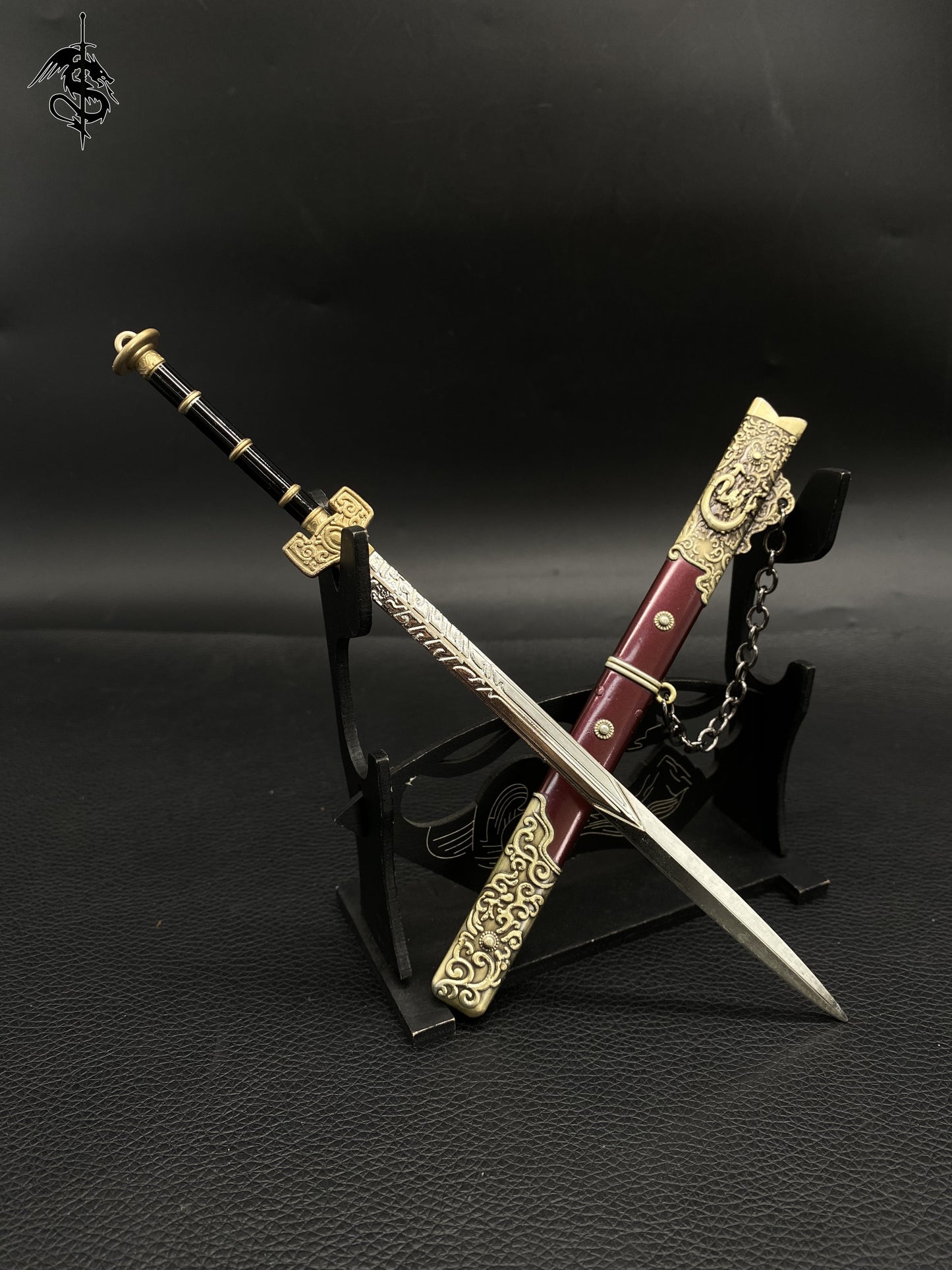 Black Myth: Wukong Yangjian Sword Metal Miniature 22CM/8.7''