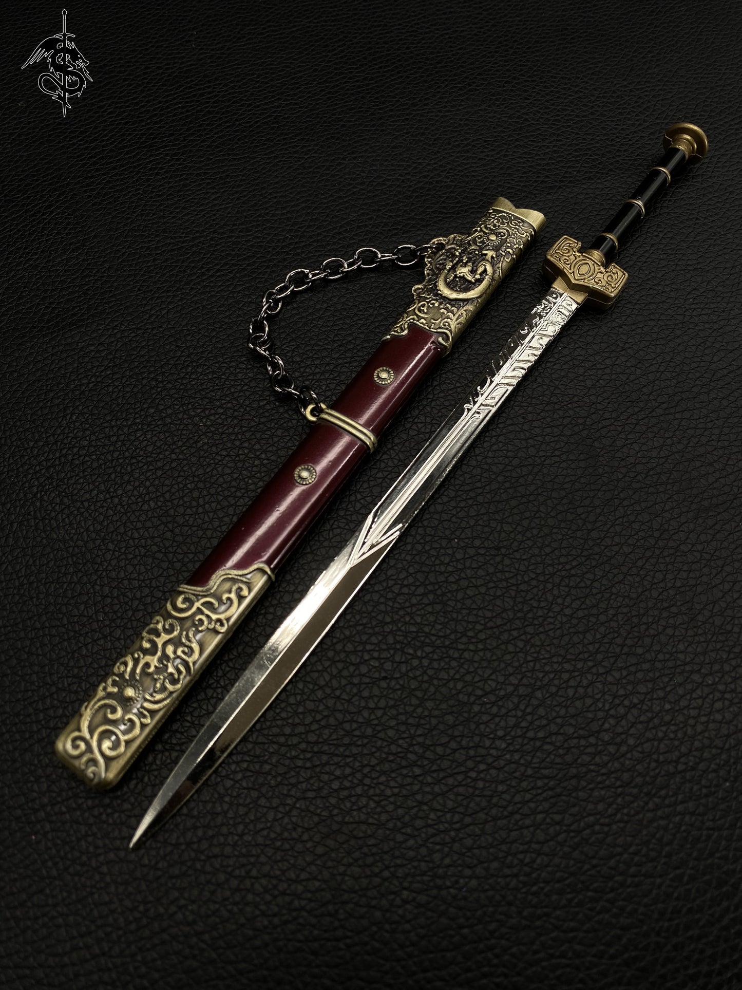 Black Myth: Wukong Yangjian Sword Metal Miniature 22CM/8.7''