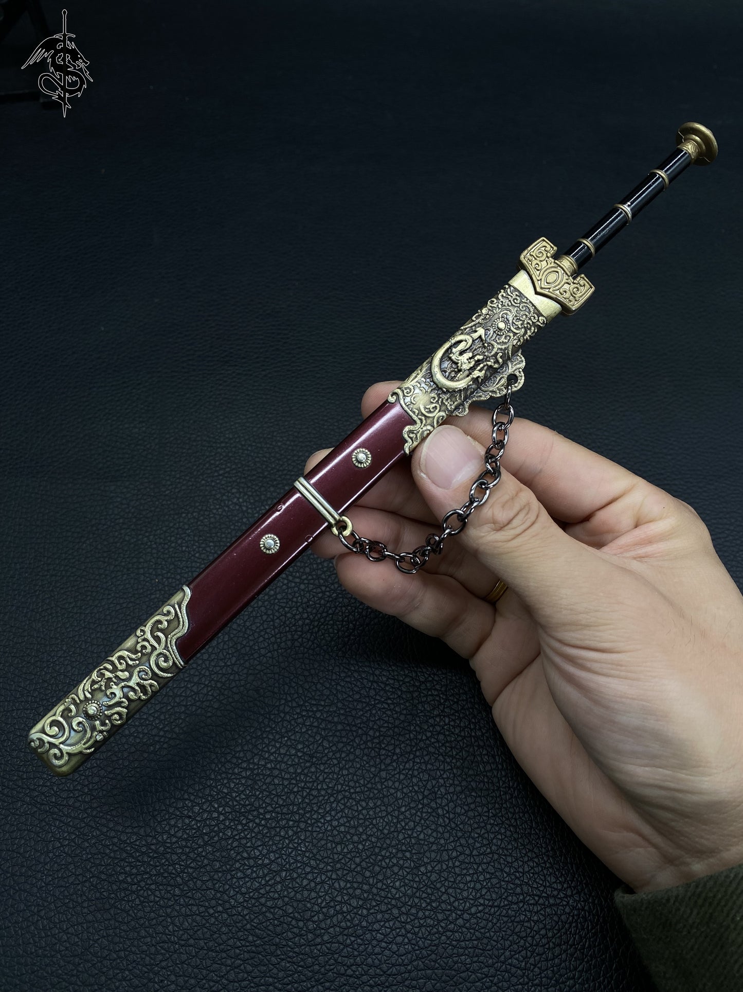 Black Myth: Wukong Yangjian Sword Metal Miniature 22CM/8.7''