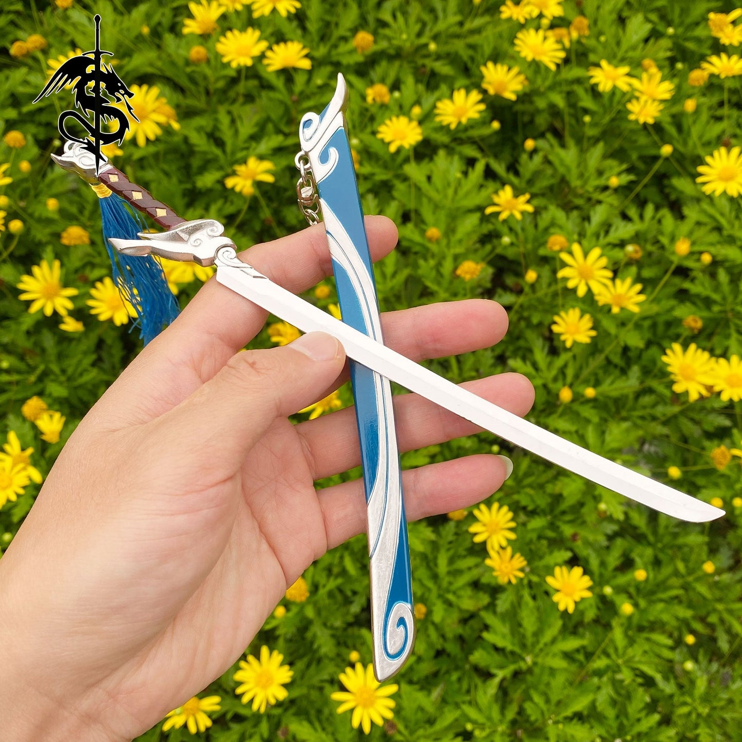 Yasuo Sword Miniature Alloy Manamune Sword Mini Replica