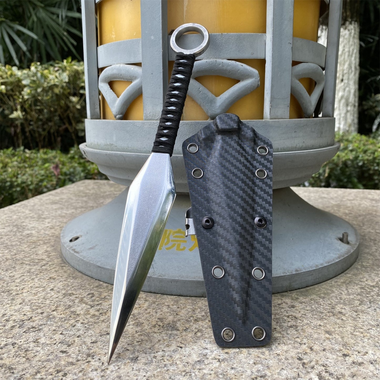 Handmade Steel Ghost of Yotei Atsu Kunai  Metal Replica