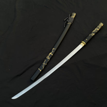 GOY Yōtei Katana Damascus Steel IRL