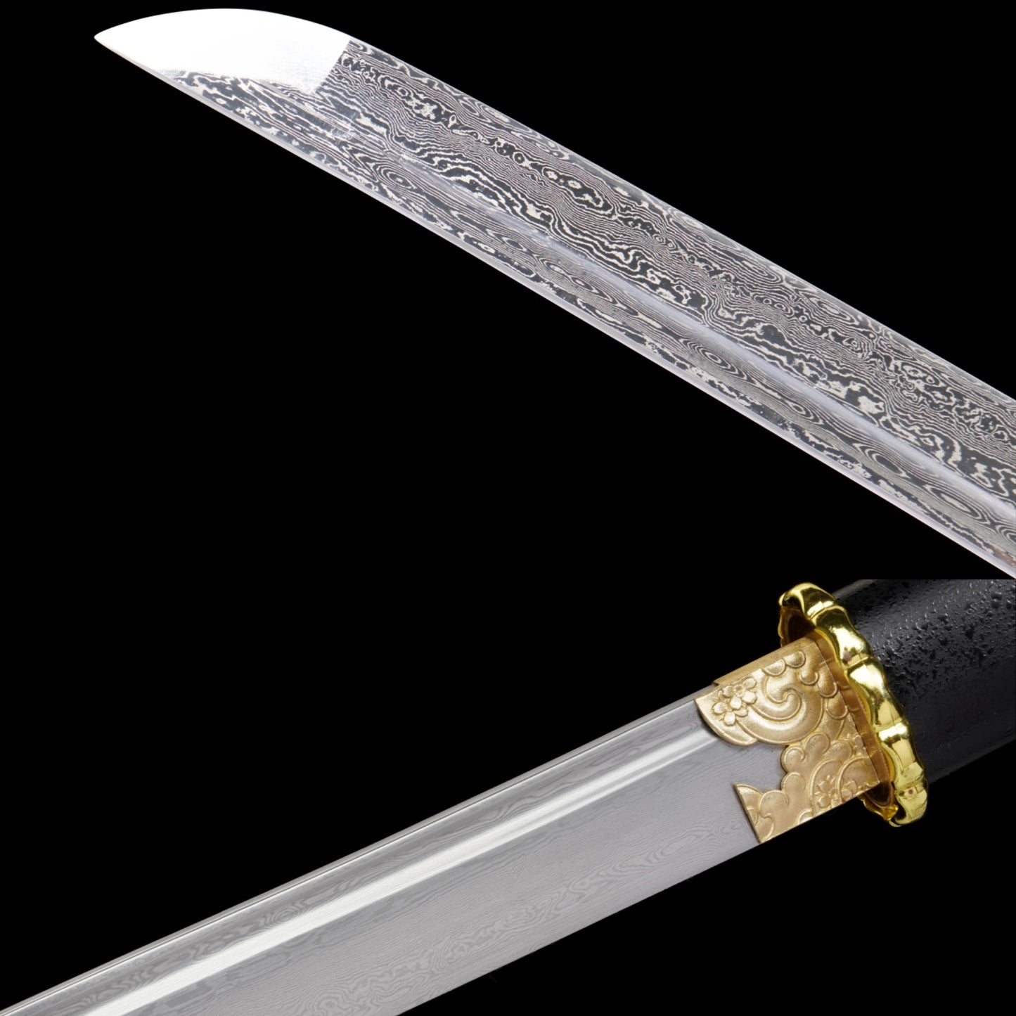 GOY Yōtei Katana Damascus Steel IRL
