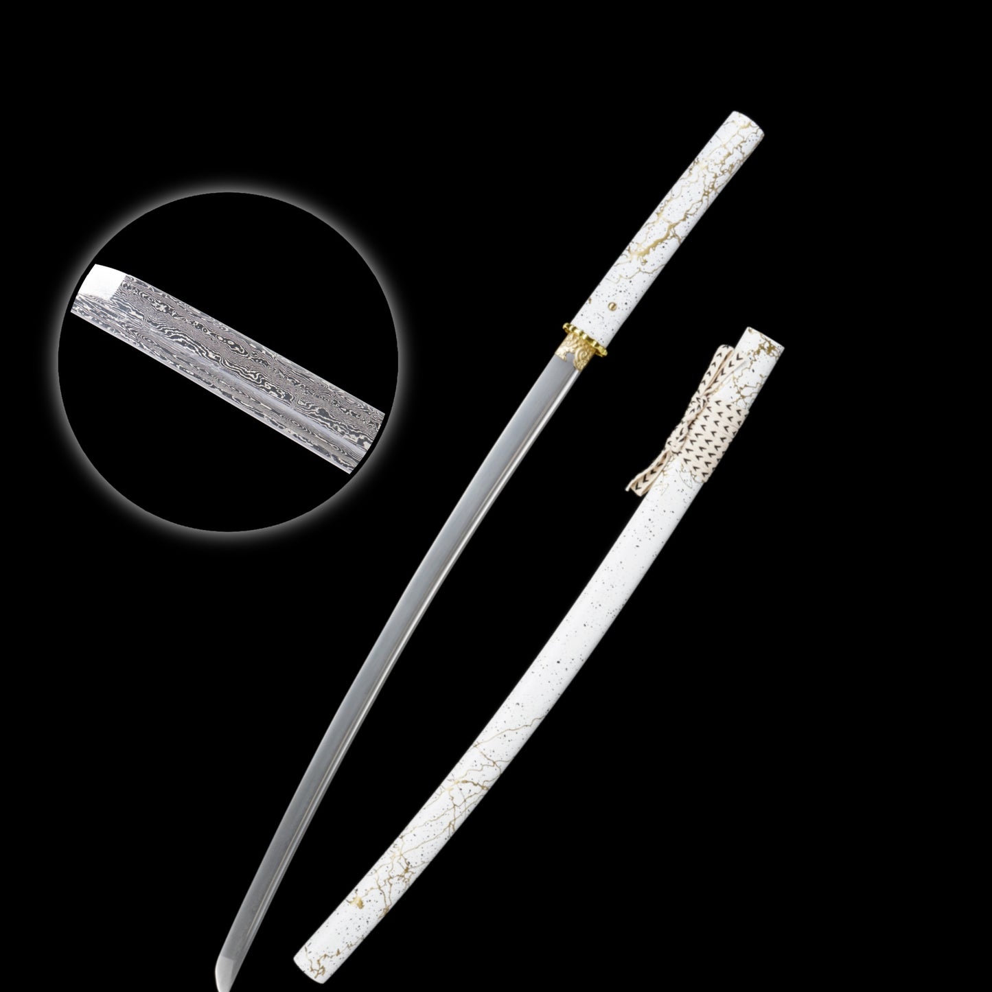 GOY Yōtei Katana Damascus Steel IRL