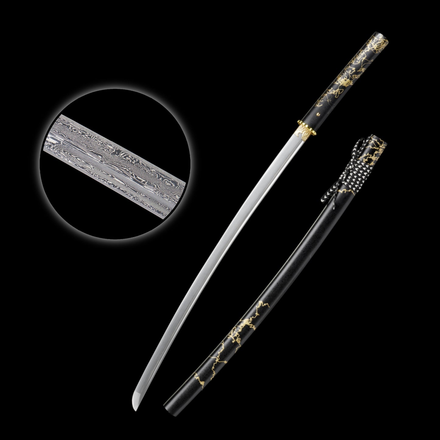 GOY Yōtei Katana Damascus Steel IRL