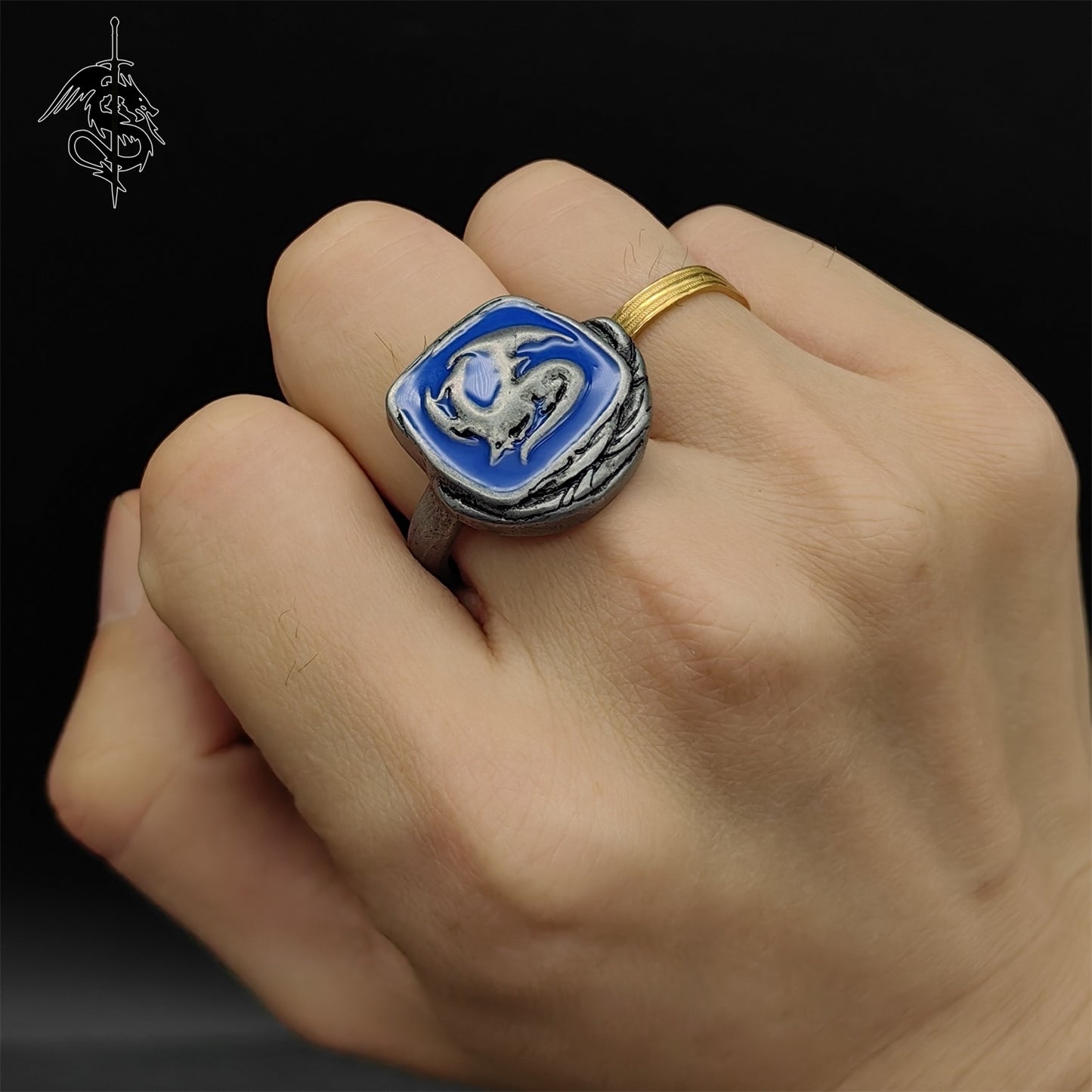 Young Dragon Ring Alloy Open Ring