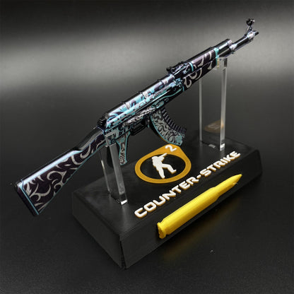 Hot Game CS2 AK47 Frontside Misty Mini Metal Replica Game Prop Collectible