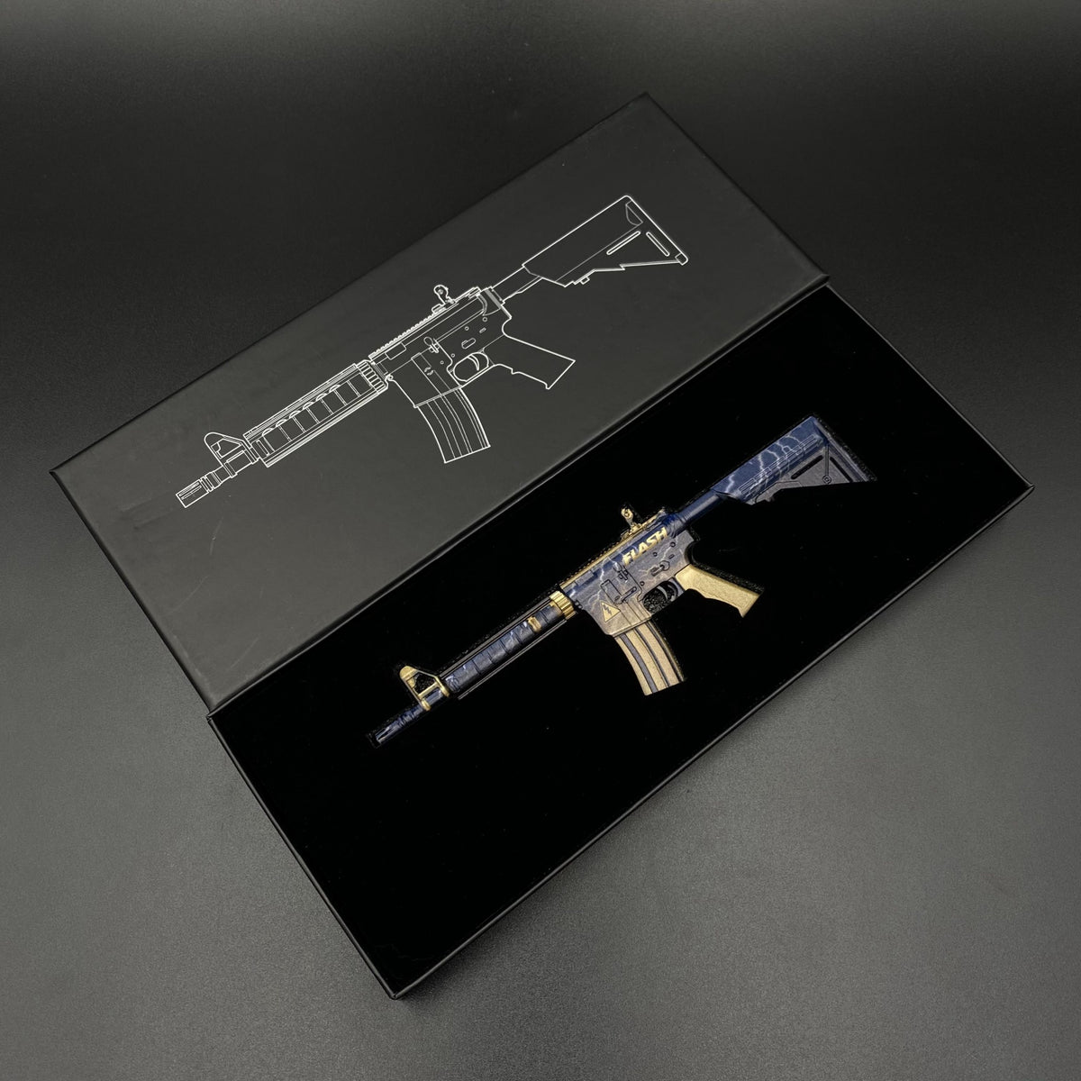 M4A4 Sheet Lightning Gun CS2 Game Replica For Collectible