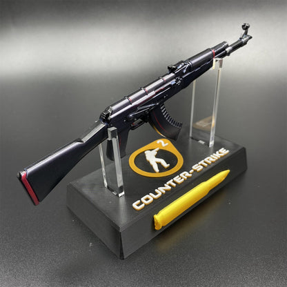 Hot Game CS2 Redline AK47 Metal Replica Game Prop Collectible