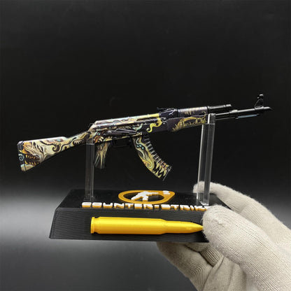 Hot Game CS2 AK47 Phantom Disruptor Metal Replica Game Prop Collectible