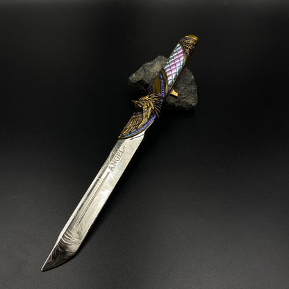Dark Star Knife Mini Replica Delta Force Game Skin Alloy Collectible Knife Ornament