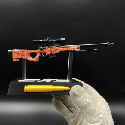 CS2 Game Peripheral - Tiny Gun BOOM AWP Metal Replica Game Prop Collectible