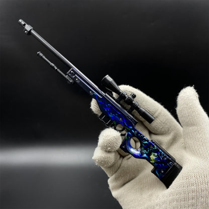 Hot Game CS2 Medusa AWP Metal Replica Game Prop Collectible