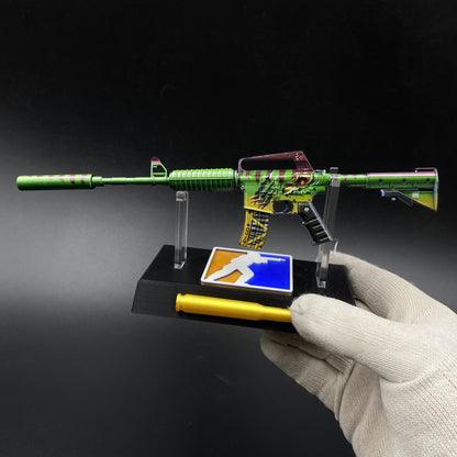 CS2 Game Peripheral - Emphorosaur-S M4A1-S Metal Replica Game Prop Collectible