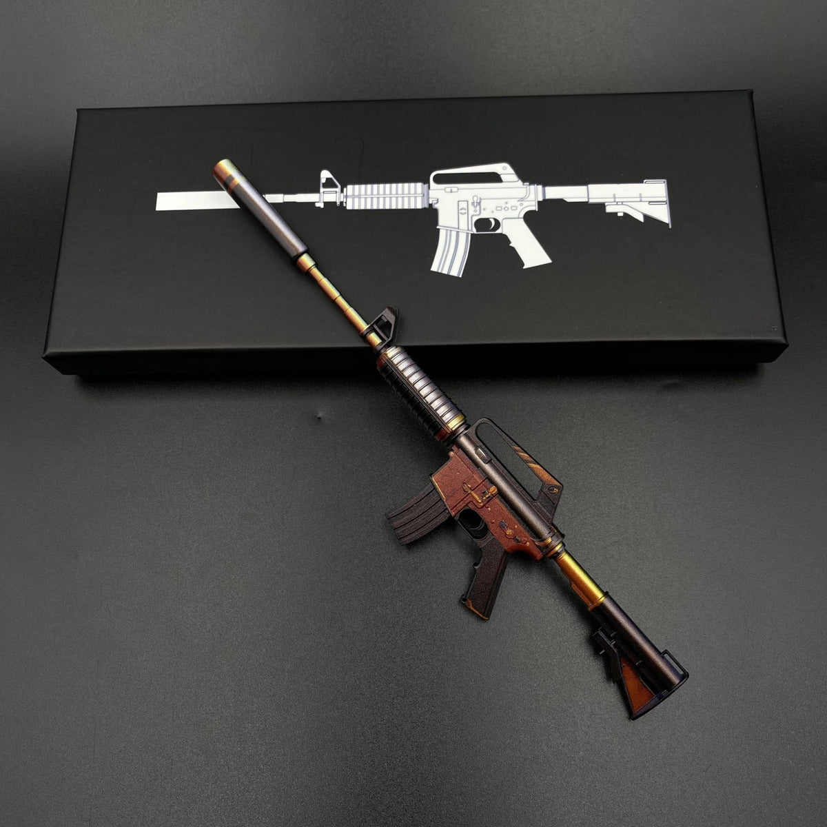 CS M4A1‑S Atomic Alloy Gun Replica for Collectible