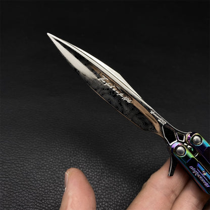 Arena Berakout Neon Phantom Butterfly Knife Replica For Collection