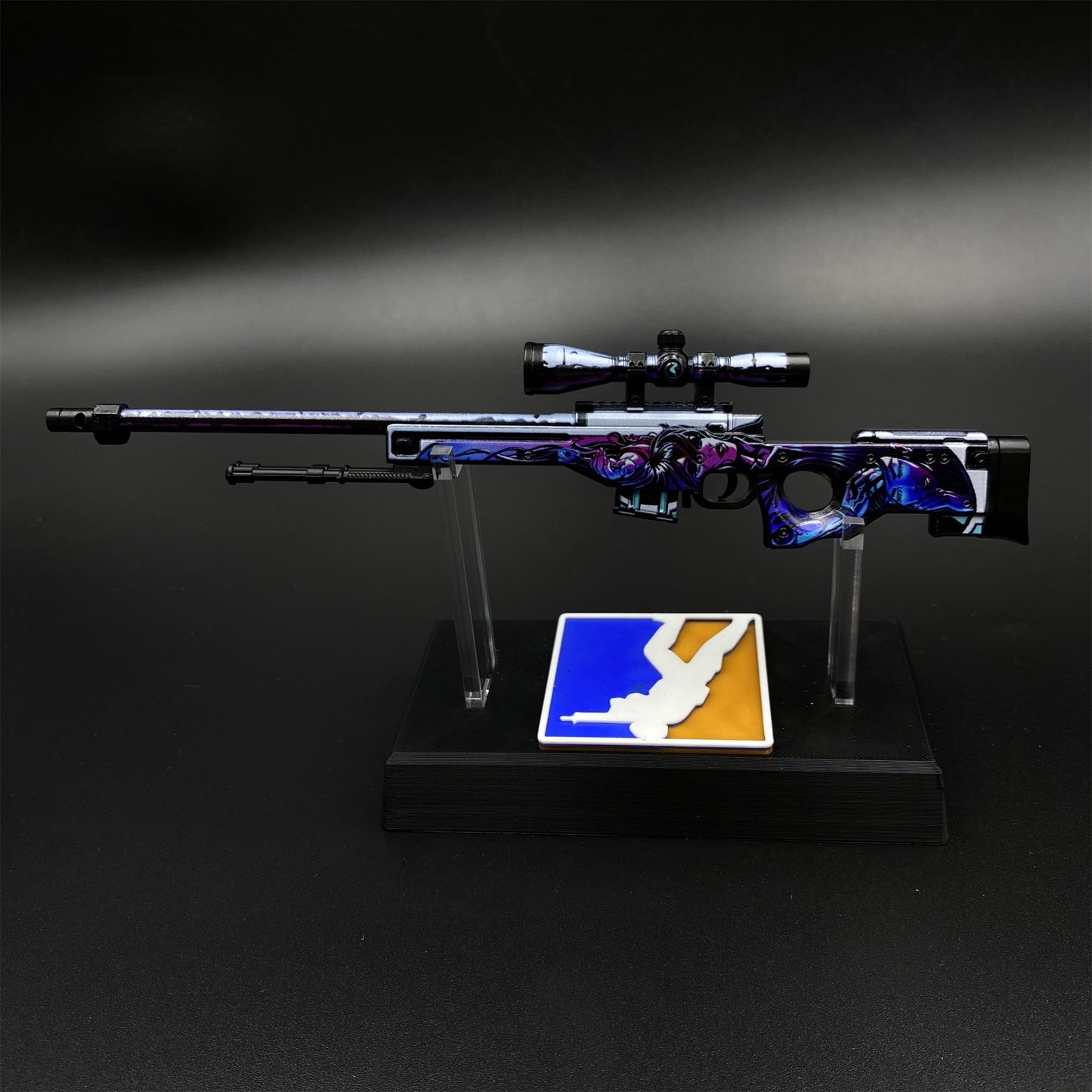 Hot Game CS2 Neo-Noir AWP Metal Replica Game Prop Collectible