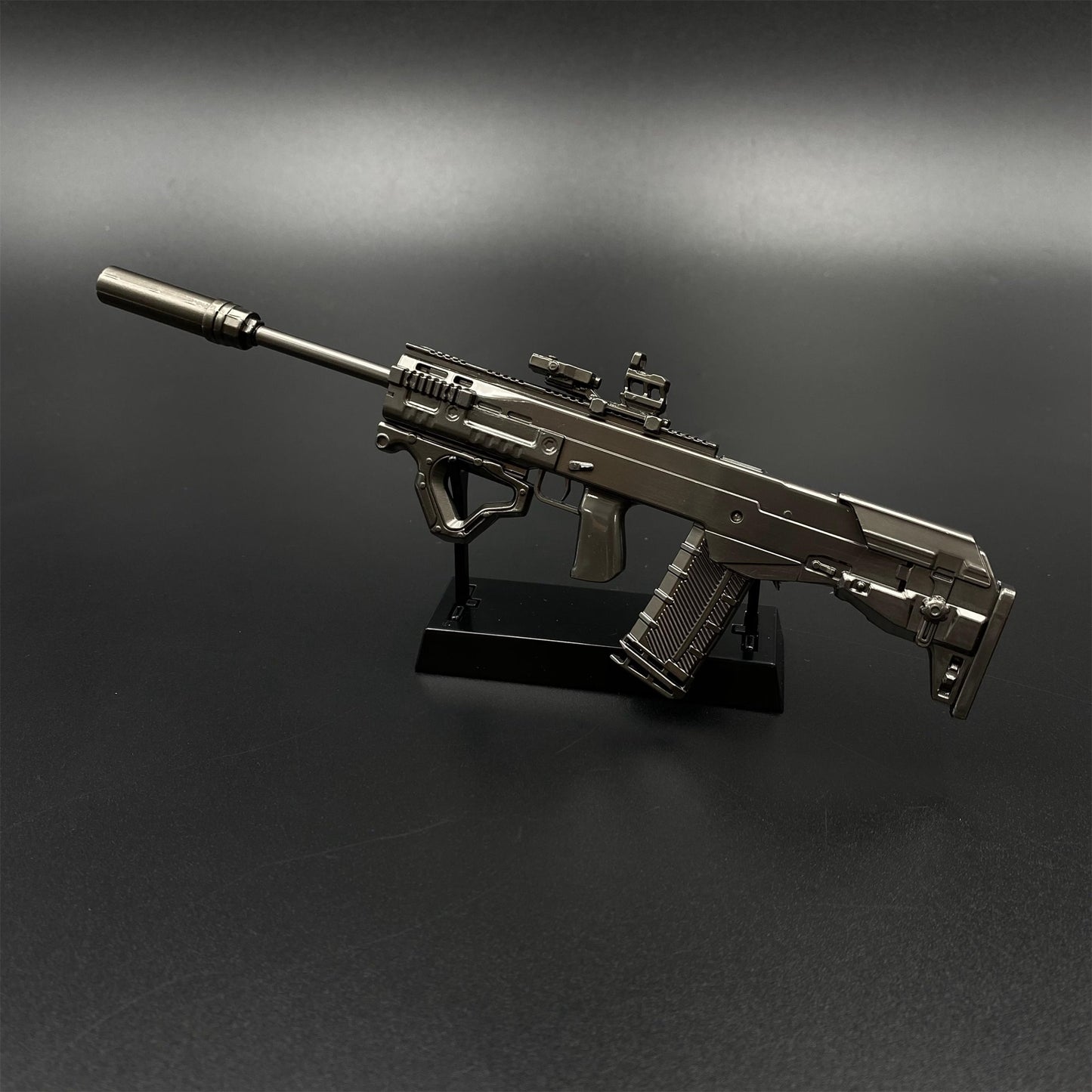 DF Tactical ASh-12 Assault Rifle Metal Miniature Modernized Tiny Gun