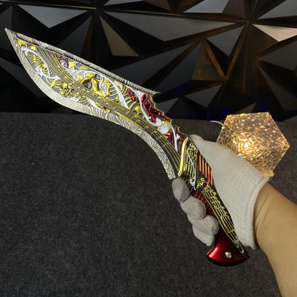 40CM/15.74" Delta Force Elegy Hot Game Weapon Replica - Game Collectible Decorative Ornament