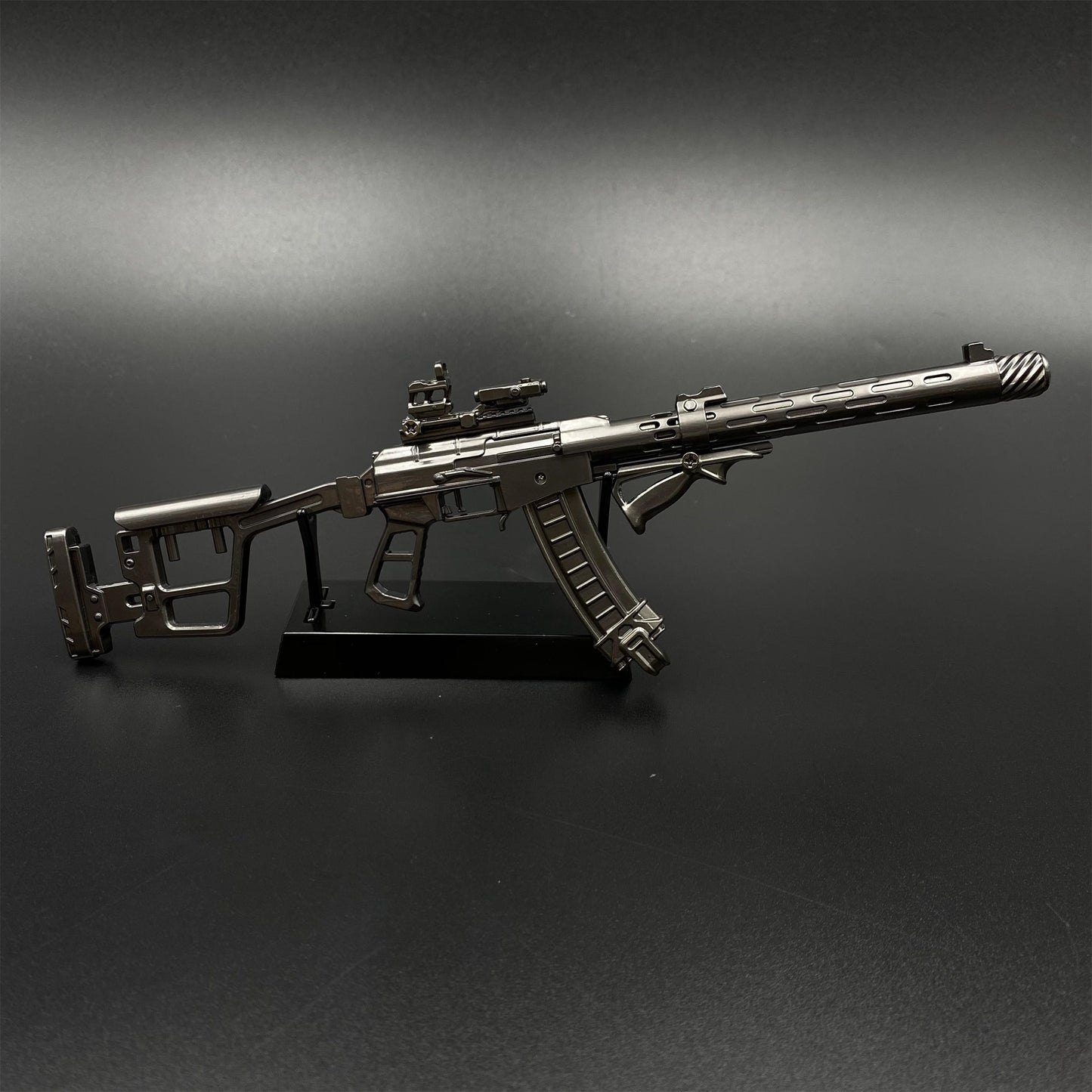 DF Tactical AS Val Metal Miniature Suppressed Rifle Tiny Gun