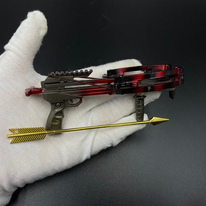 Delta Force Game Inspired Saeed Crossbow Metal Replica Collectible Display Toy for Game Fans