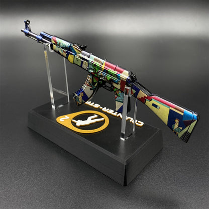 Hot Game CS2 AK47 Leet Museo Metal Replica Game Prop Collectible