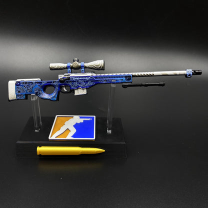 CS2 Game Peripheral - Tiny Gun Gungnir AWP Metal Replica Game Prop Collectible