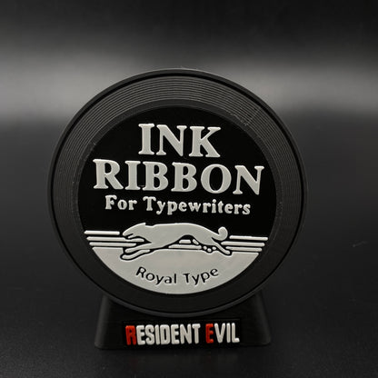 3D Printed Ink Ribbon Bluetooth Speaker Horror Game Themed Desktop Decor Gift