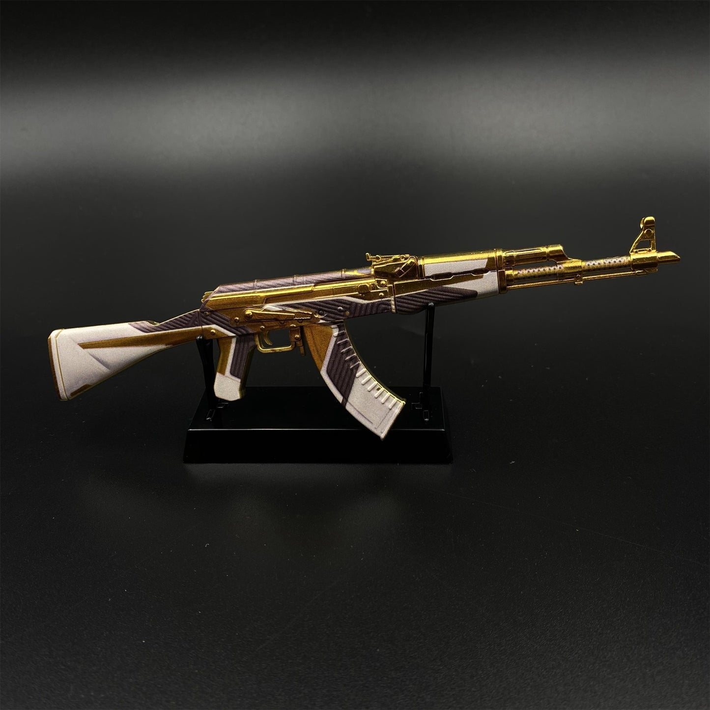 Hot Game CS2 AK47 The Oligarch Skin Mini Metal Replica Game Prop Collectible
