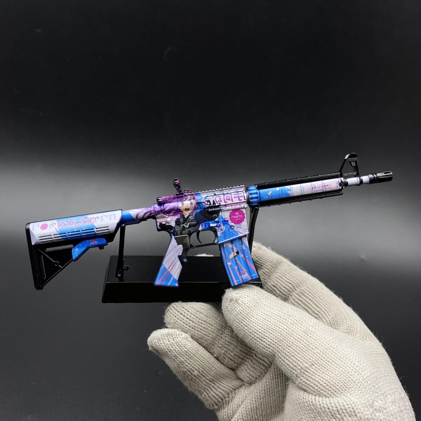Hot Skin M4A4 Temukau Mini Game Replica Game Prop Collectible