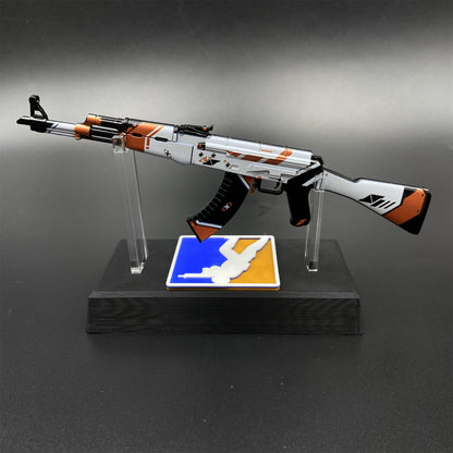 CS2 Game Peripheral - Asiimov AK-47 Gun Replica Game Prop Collectible