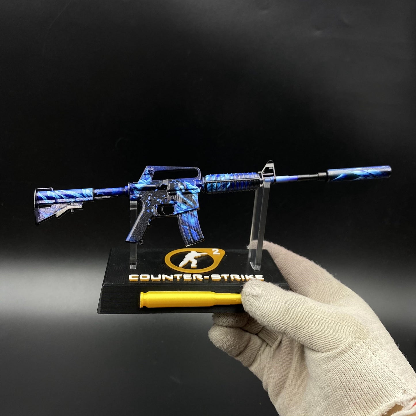 CS2 Nightmare M4A1-S Metal Replica Game Prop Collectible