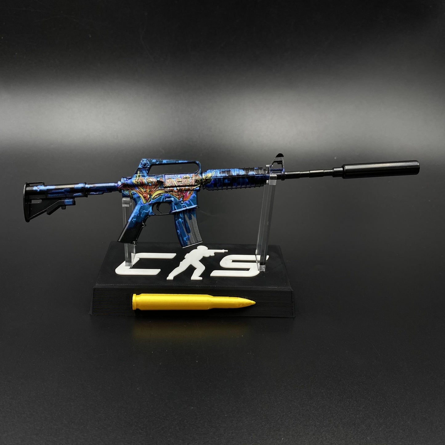 CS Master Piece M4A1-S Metal Replica Game Prop Collectible